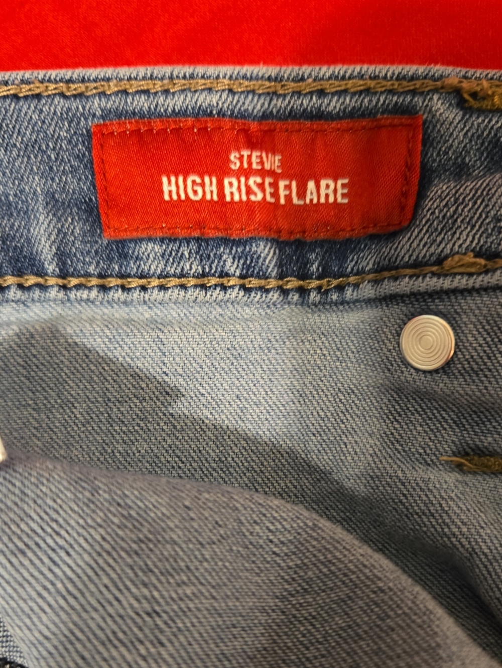 Lucky Brand Jeans Stevie High Rise Flare Size 6/28 - Picture 5 of 6